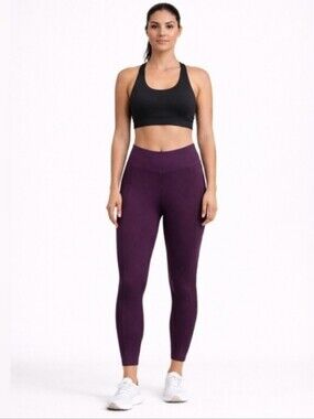 Spanx High-Waist Purple Leggings Size 3XL